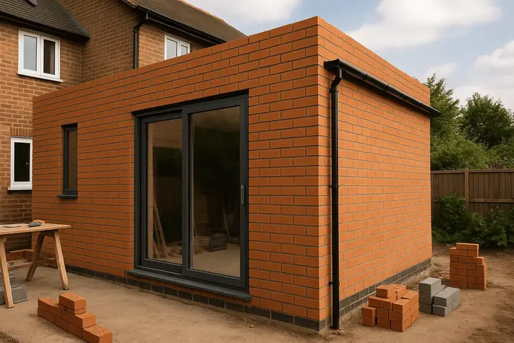 Gagnez de l’espace avec une extension de maison en maçonnerie