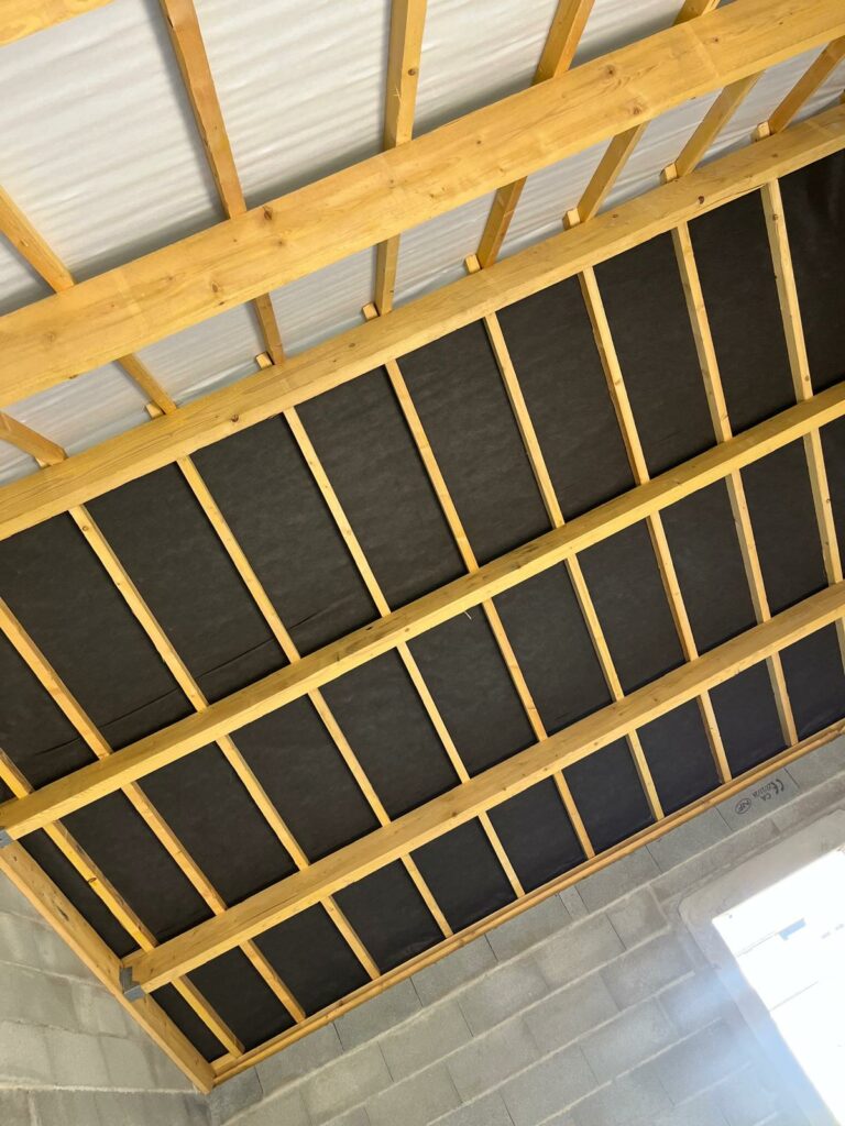 Réalisation Anjou-extention : Étanchéité des membranes